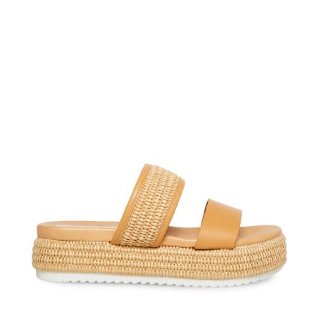 Sandalias de Plataforma Steve Madden Hudson Mujer Marrones | ES DH4823